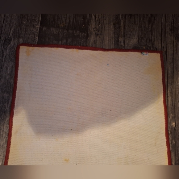 Festive Santa Door Mat - Red, Blue, White - Picture 8 of 8